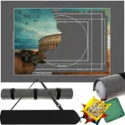 Килимок для складання та зберігання не до кінця зібраної картинки пазлів Malatec 115 х 67 см + 4 сортери (21835)