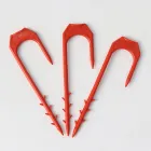 Фурнітура для крапельного поливу, притискні шпильки для крапельних стрічок та поліетиленових труб