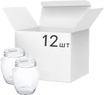 Упаковка банок для консервування PGP Glassworks ТО Глечик 0.72 л х 12 шт (ТВ000030301)