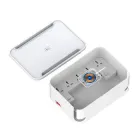 Подовжувач мережевий LDNIO Management Power Strip Box SN5310W | 15W Qi/1Type-C/2USB, QC/PD, 5 Sockets, 30W/10A | white