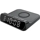Настільний годинник з бездротовою зарядкою Gelius Oasis GP-SDC03 Black