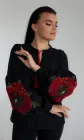 Вишиванка жіноча vishivano4ka 2300 58 чорна