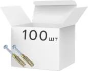 Анкер газобетонний з шурупом snapt шестигранна головка, цинк білий 8x60/8x70 100 шт (04013700434)