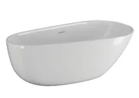 Ванна акрилова Polimat SHILA біла 168 x 85 см з ніжками