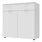 Комод у вітальню Doros Рон 2 80х38х100 см Білий (DRS-011294)