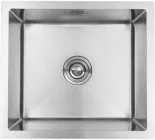 Кухонна мийка KRONER (KRP) Gebürstet-4843HM D3.0-1.0T215 + сушарка для посуду