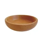 Тарілка супниця дерев'яна 16 см дуб