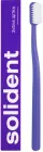 Зубна щітка Solident Середньої жорсткості Фіолетова (4823109702776)