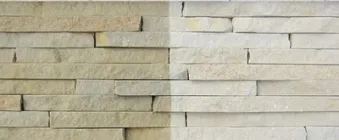 Натуральний декоративний камінь піщаник VINAVI раліф 1 метр квадратний слонова кістка (код№ 22-7(2))