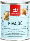 Напівматовий акрилатний лак Tikkurila KIVA 30 для внутрішніх робіт 0.9 л Безбарвний (6408070025543)