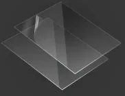 Пластик прозорий ПЕТ товщина 1,0 мм формат 20х30 см