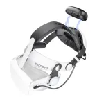 KKCOBVR Q3 PRO кріплення для Meta Quest 3, 3S на голову з акумулятором 10000Mah