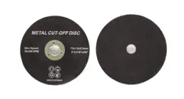 Диск відрізний по металу для міні болгарки 75х10х1,6мм