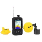 Двопроменевий ехолот для риболовлі з двома трансдьюсерами LUCKY FF718LiCD-WT