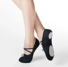 Балетки для танців чорні 45 розмір стопа ( 26 ,5 см )