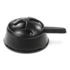 Калауд Black для кальяну з 1 ручкою (стабілізатор жару)
