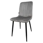 Крісло стілець для кухні вітальні барів Bonro B-423 сіре