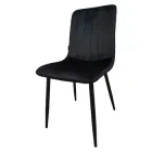 Крісло стілець для кухні вітальні барів Bonro B-423 чорне