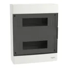 Щит навісний Schneider Electric Easy9 EU 2 ряди 24 модулі з димчастими дверима (EZ9EUC212)