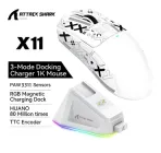 Ігрова бездротова миша Attack Shark X11 White