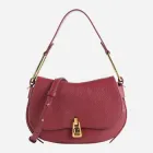 Сумка багет жіноча шкіряна