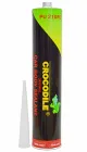 Герметик кузовний для швів CROCODILE 310 г білий (PU 210 FC)