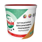 Штукатурка акрилова Anserglob "баранець" білий, фракція 2.0