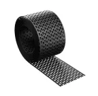 Карнизна вентиляційна решітка Eurovent 80мм х 5м RAL9005