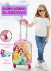Дитяча валіза на 4 коліщатках Принцеси Дісней, колір рожевий