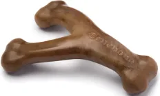 Іграшка Benebone Wishbone Bacon міцна для гризіння Важіль зі смаком бекону розмір SMALL для собак вагою до 13 кг (828500/854111004033)