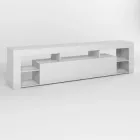 Тумба під телевізор із 5 полицями М-ЗОН Джеко 200 Німфея Альба (MZN-031037)