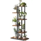 Підставка для квітів металева 6-ярусна 113 см чорно-коричнева SZ16CZ