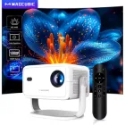 Проектор Magcubic L018 4K з пультом: Android 11, 650 ANSI, 20 000:1, HDR10, Wi-Fi 6 + Bluetooth 5.2, підтримка AirPlay та Miracast, автоматична корекція Keystone, до 300"