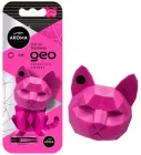 Ароматизатор у авто Aroma Car Geo Cat Polymer Sparkling Cherry (5904224121501)