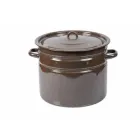 Каструля емальована, бак емальований 25 л з кришкою