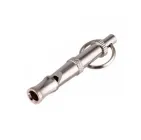 Ультразвуковий свисток для дресирування собак регульований метал 51мм Silver (439282)