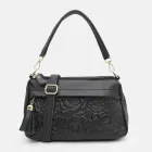 Сумка багет жіноча шкіряна