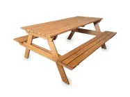 Стіл дерев'яний садовий «Павук» 1800х1430х720