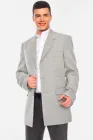 Піджак чоловічий однотонний сірого кольору West-Fashion розмір 52 (197259)