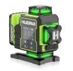 Лазерний рівень Huepar W04CG 4D, поворотний механізм на 360 градусів за допомогою пульта