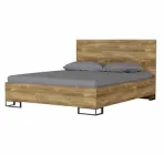 Ліжко LofTerno Head 1,6 Ascet 1670x1000x2060 Дуб Бароко бурштиновий (AS09080000030)