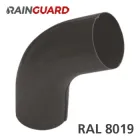 Коліно 60° Дах-Сервіс RainGuard 87мм RAL 8019