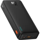 Універсальна мобільная батарея Baseus Airpow Fast Charge Power Bank 20000mAh 20W чорний (P10022804113-00)