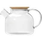 Заварник Ardesto Gemini 800 мл боросилыкатне скло/бамбук (AR3008GBM)