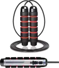 Скакалка швидкісна Cornix Speed Rope Classic з обважнювачем 280 см Чорно-червона (XR-0354)
