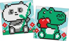 Алмазна мозаїка Ideyka на магнітній основі Для дітей Дивні смаколики 9х9 см (AMG1069)