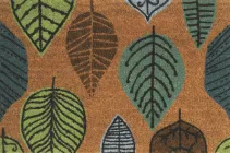 Придверний принтований килимок Artimat Листя 45х75 см (К-602-306)