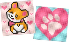 Алмазна мозаїка Ideyka на самоклеючій основі Для дітей Коргі 9х9 см (AMS1058)