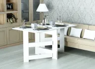 Кухонний стіл-книжка "Слім" Білий (1500x770x750) Білий