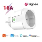 Розумна розетка Zigbee Tuya / Smart Life 16А